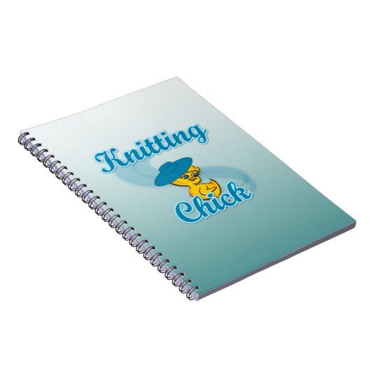 Knitting Chick #3 Notitieboek (Rechterzijde)