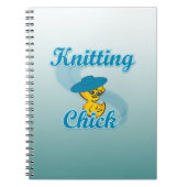 Knitting Chick #3 Notitieboek (Voorkant)