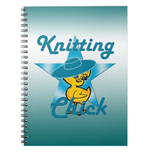 Knitting Chick #7 Notitieboek (Voorkant)