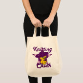 Knitting Chick #9 Tote Bag (Voorkant (product))