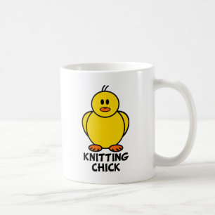Knitting Chick Koffiemok