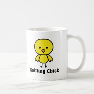Knitting Chick Koffiemok