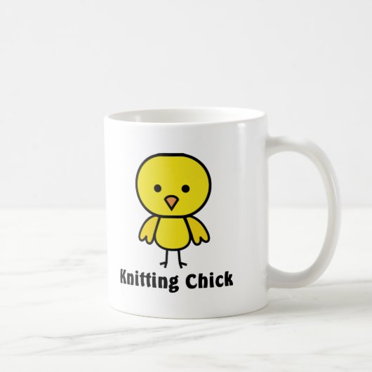 Knitting Chick Koffiemok (Rechts)