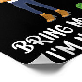 Knitting Crochet If I Can't Bring My Yarn I'm Not Poster (Hoek)