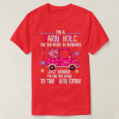 Knitting Crochet Lover Yarn Knitter Im Yarnaholic  T-shirt (Design voorkant)