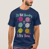 Knitting Crocheting T-shirt (Voorkant)