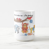 Knitting - Don't Bother Me, I'm Knitting Koffiemok (Center)