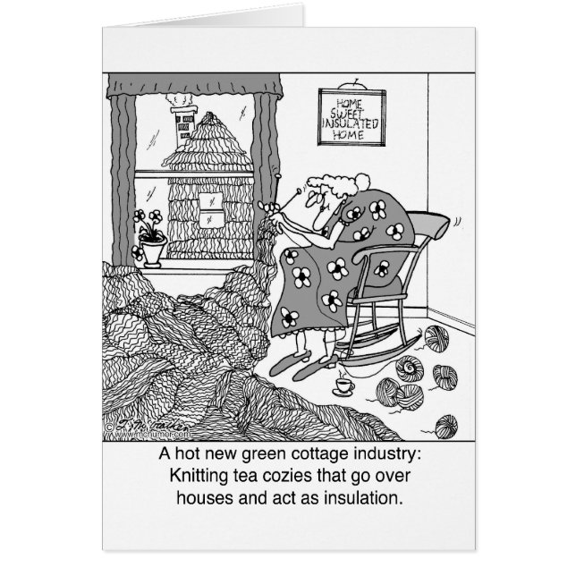 Knitting, een Groene Cottage-industrie (Voorkant)