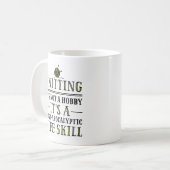 Knitting: Een Mok na de apocalyptische levensvaard (Voorkant links)