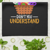 Knitting Funny Knitting Quotes Theedoek (Gevouwen)