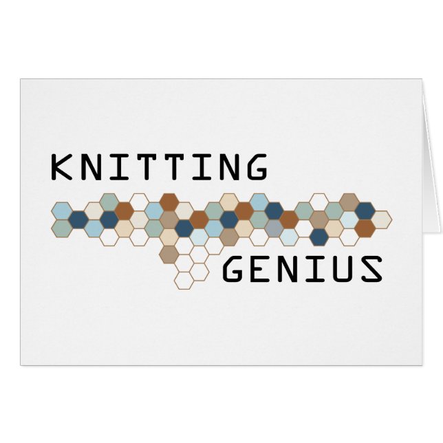Knitting Genius (Voorkant Horizontaal)