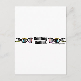Knitting Genius Briefkaart