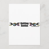 Knitting Genius Briefkaart (Voorkant)