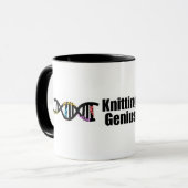Knitting Genius Mok (Voorkant links)