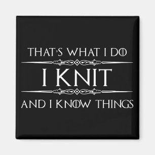 Knitting Gifts for Knitters - Grappig dat ik ken Magneet