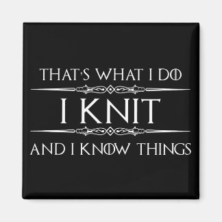 Knitting Gifts for Knitters - Grappig dat ik ken Magneet