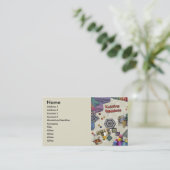 Knitting Goddess Visitekaartje (Staand voorkant)