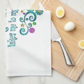 Knitting Happy Place Theedoek (Quarter Fold)