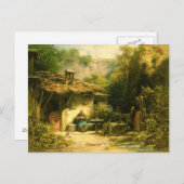 Knitting Hermit - Spitzweg Briefkaart (Voorkant / Achterkant)