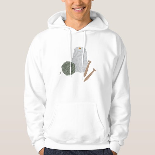 Knitting Hoodie (Voorkant)