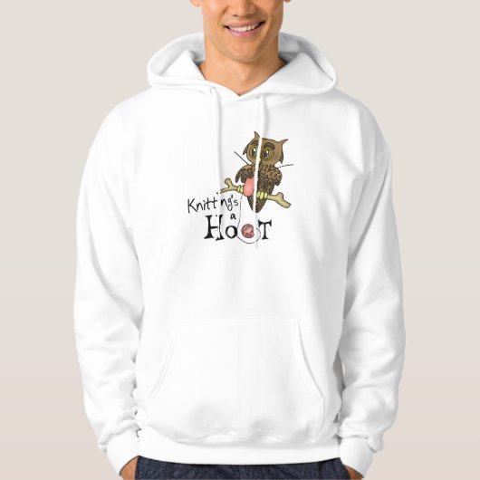 Knitting Hoodie (Voorkant)