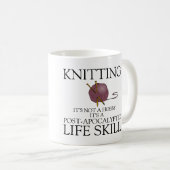Knitting is geen hobby maar een mok van levensvaar (Voorkant rechts)