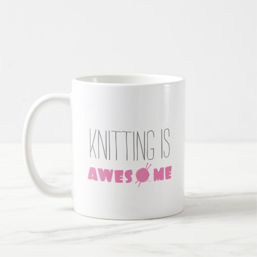 Knitting is Geweldige Koffiemok (Links)