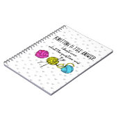Knitting is het antwoord notitieboek (Linkerzijde)