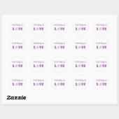 Knitting is Love Ronde Sticker (Vel)
