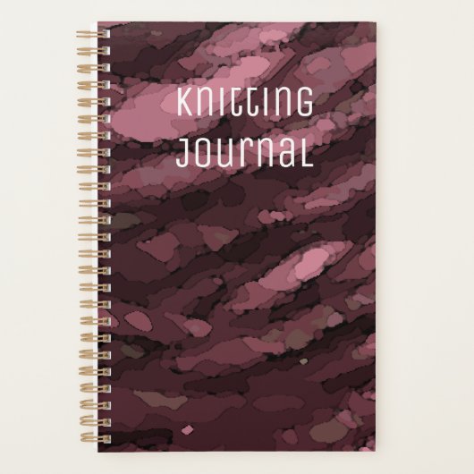 Knitting Journal Planner (Voorkant)