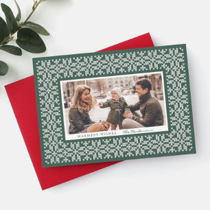 Knitting Joy Photo Card Kaart