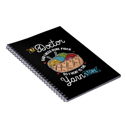 Knitting Knitter Notitieboek (Rechterzijde)