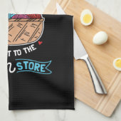 Knitting Knitter Theedoek (Quarter Fold)