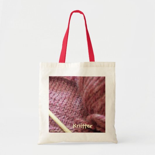 Knitting/Knitter's Bag Tote Bag (Voorkant)