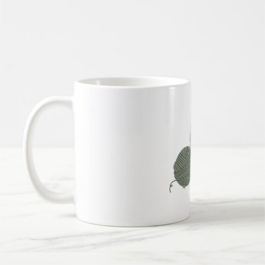 Knitting Koffiemok (Links)