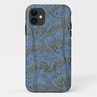Knitting leaf lace sock voor iPhone iPhone 11 Hoesje