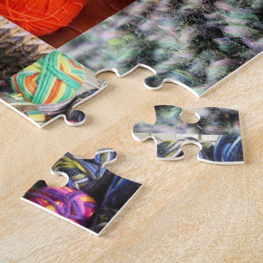 Knitting Legpuzzel (Zijkant)