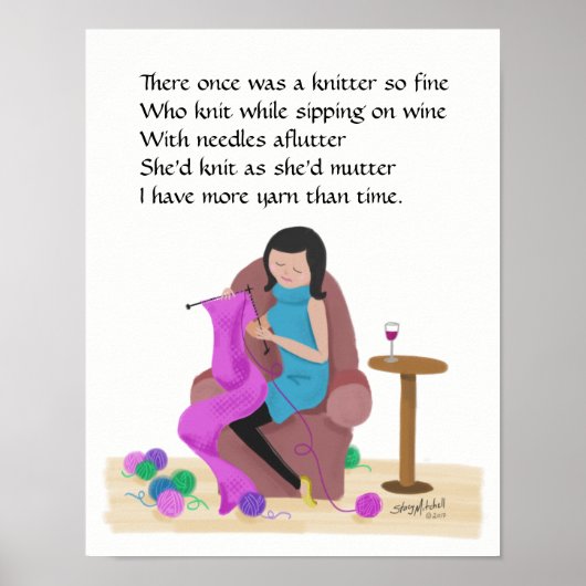 Knitting Limerick ~ Meer jaar dan tijd Poster (Voorkant)