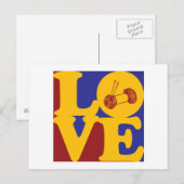 Knitting Love Briefkaart (Voorkant / Achterkant)