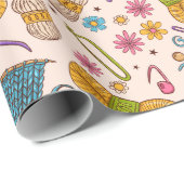 Knitting Love Cadeaupapier (Rol Hoek)