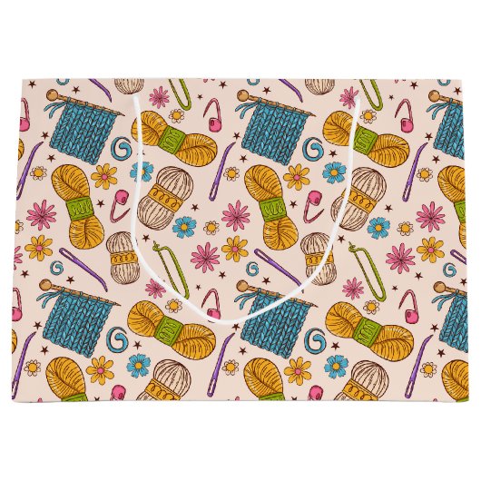 Knitting Love Groot Cadeauzakje (Voorkant)