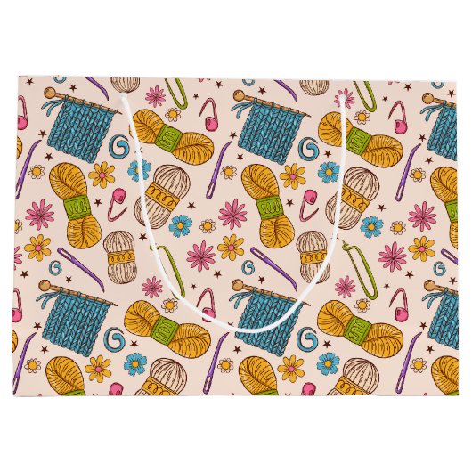 Knitting Love Groot Cadeauzakje (Achterkant)