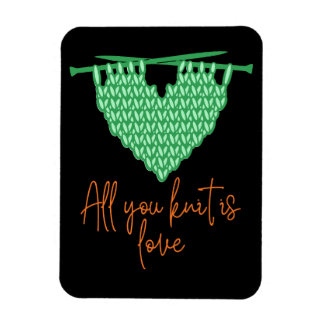 Knitting Love mothers day Magneet