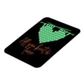 Knitting Love mothers day Magneet (Linkerzijde)