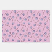 Knitting Love Wrapping Paper Set van 3 (Voorkant 2)