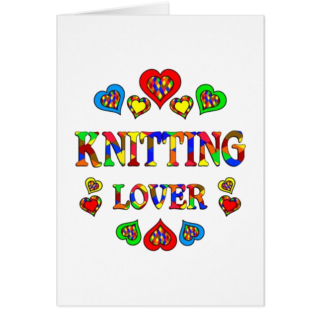 Knitting Lover (Voorkant)