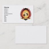 Knitting Mandorla Visitekaartje (Voorkant / Achterkant)