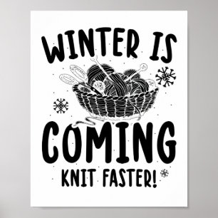 Knitting Naaigoedmachine — Cadeauidee Poster