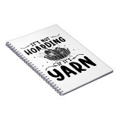 Knitting | Naaimachine Knitter Grandma Gifts Notitieboek (Rechterzijde)