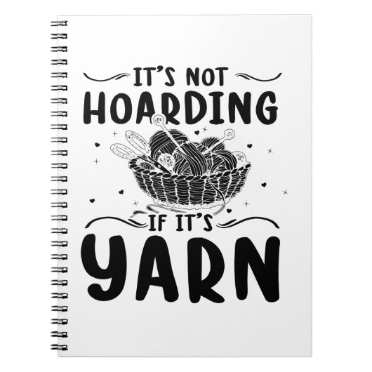 Knitting | Naaimachine Knitter Grandma Gifts Notitieboek (Voorkant)